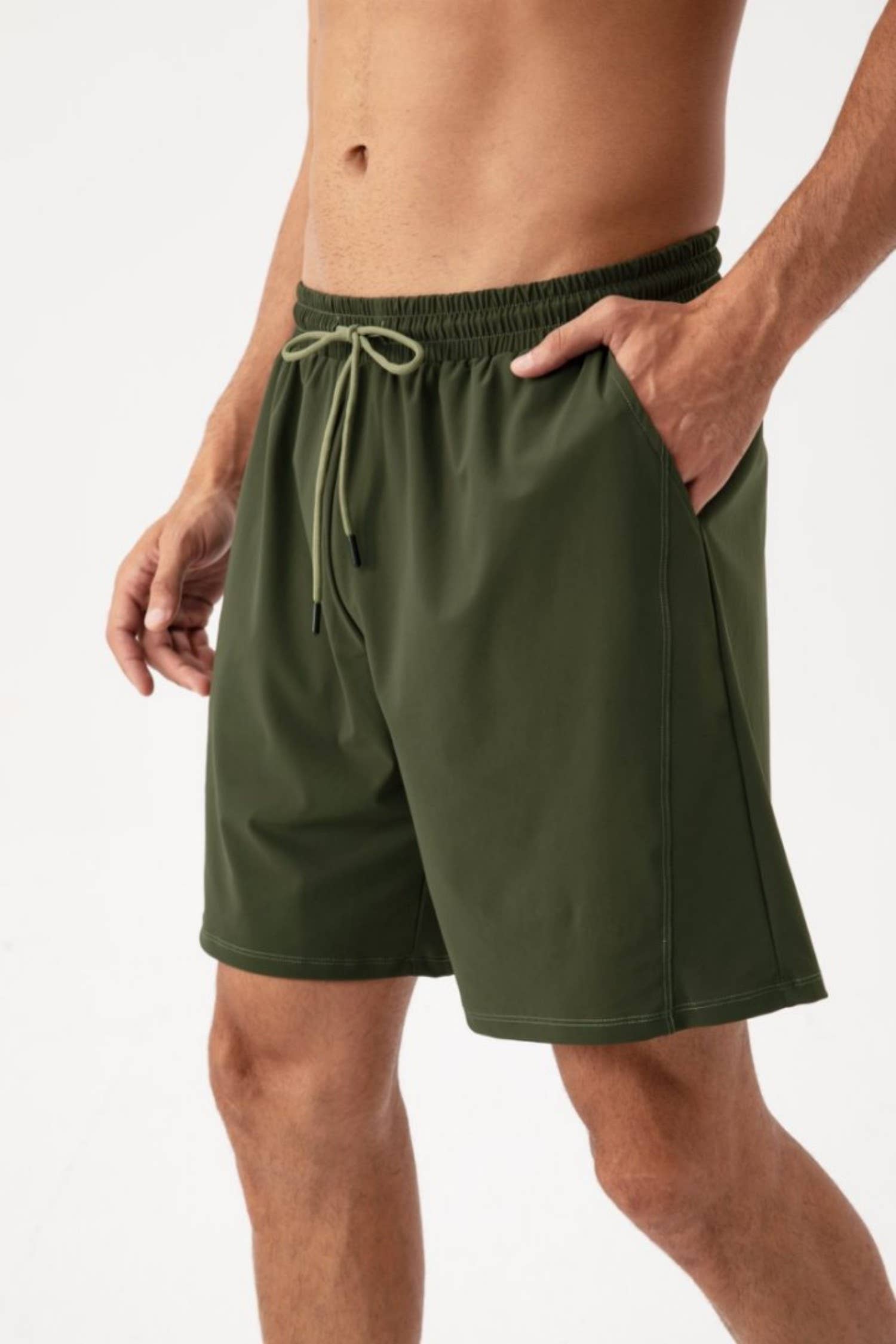 Active by Anna-Kaci - Wholesale Athletic Shorts - Men's - Lightweight Athletic Training Shorts with Elastic Waistband11