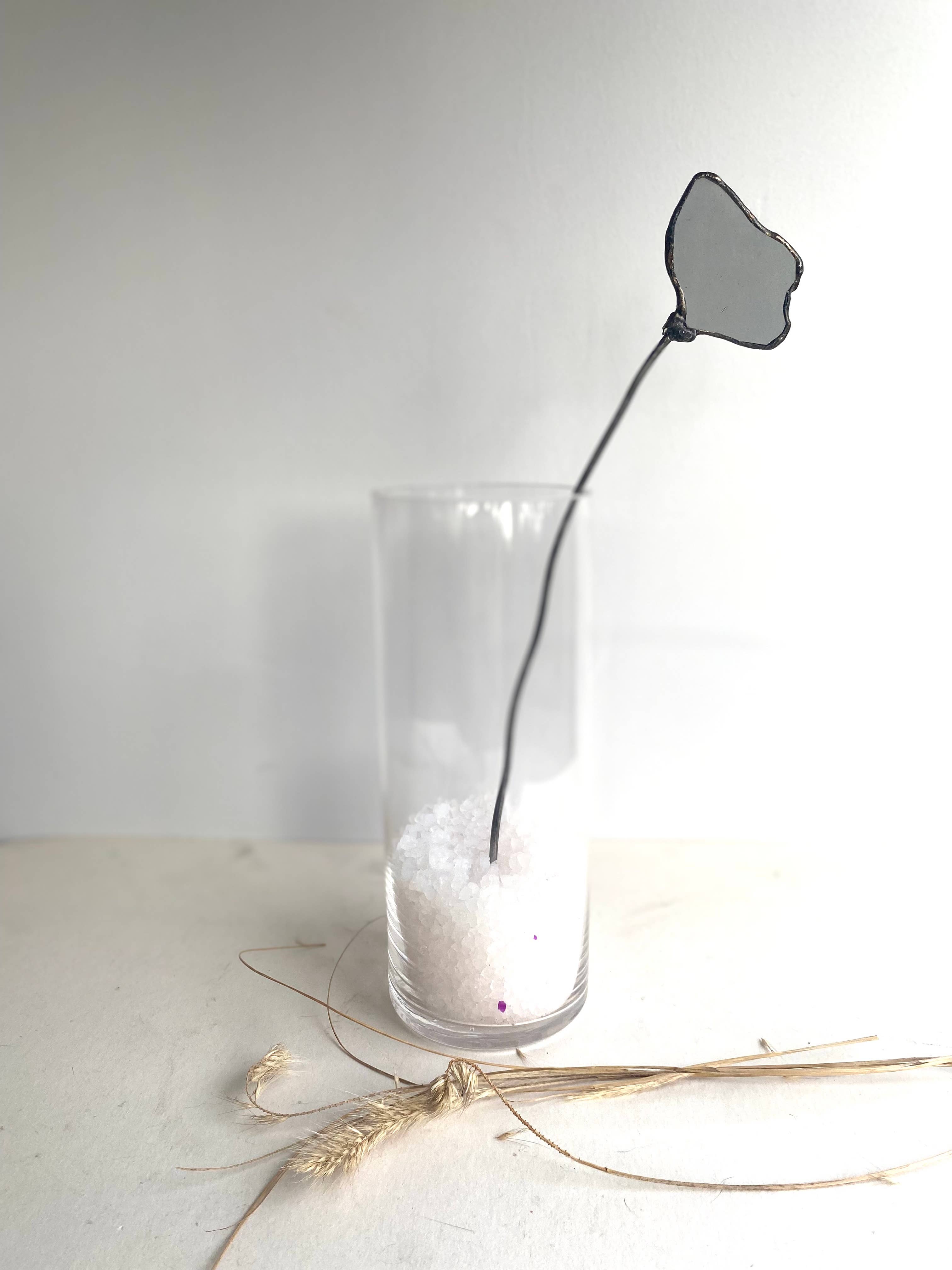 mARTaart - Wholesale Decorative Tabletop Object - Personalised Mothers Day Gift Flowers, White Stained Glass Flowers Bouquet, Modern Stained Glass Gifts, Mothers Day Gift,Flowers Table Décor3