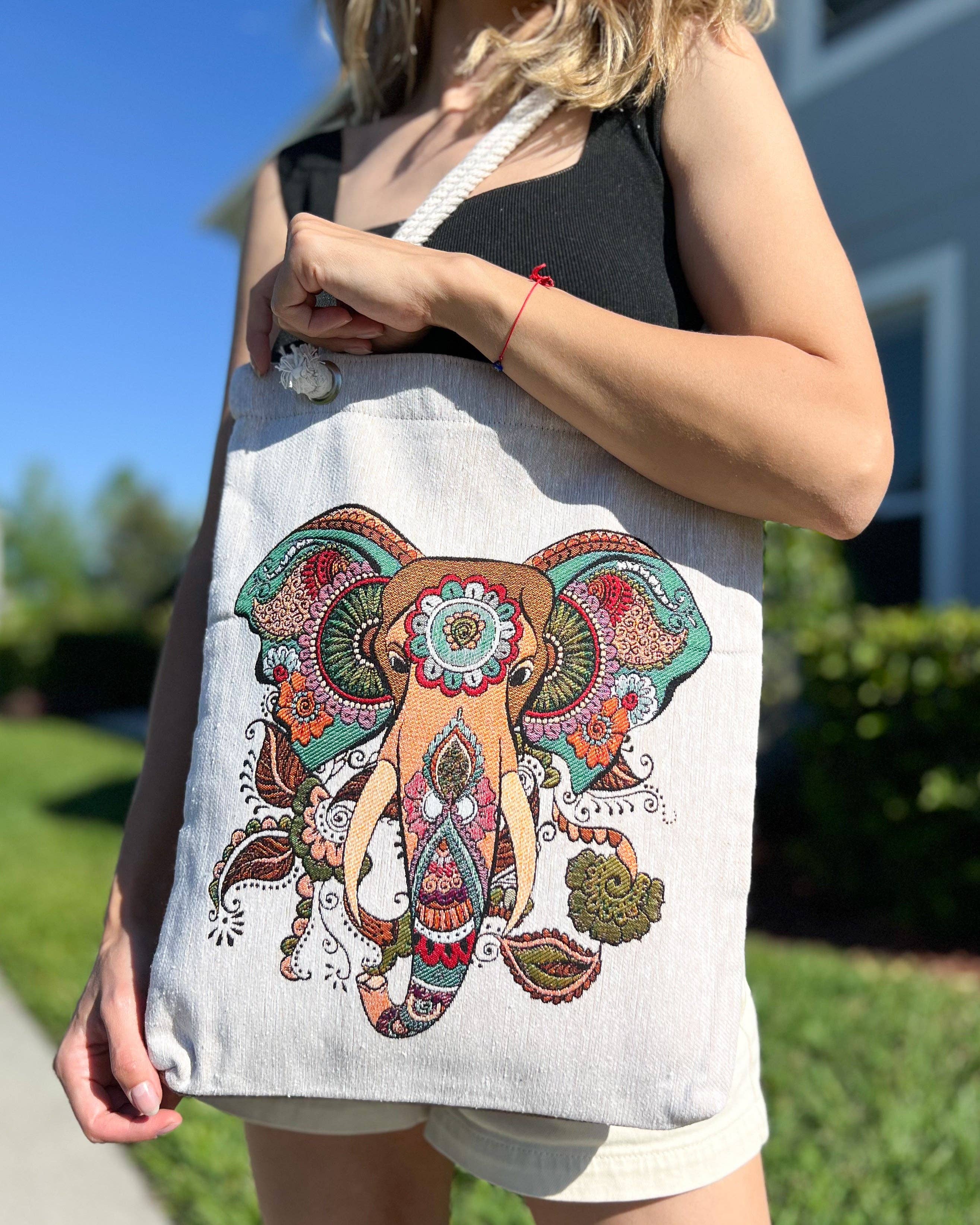 Umays Boho – Großhandel Tragetasche – Damen – Tragetasche für Damen, Strandtasche im böhmischen Design1