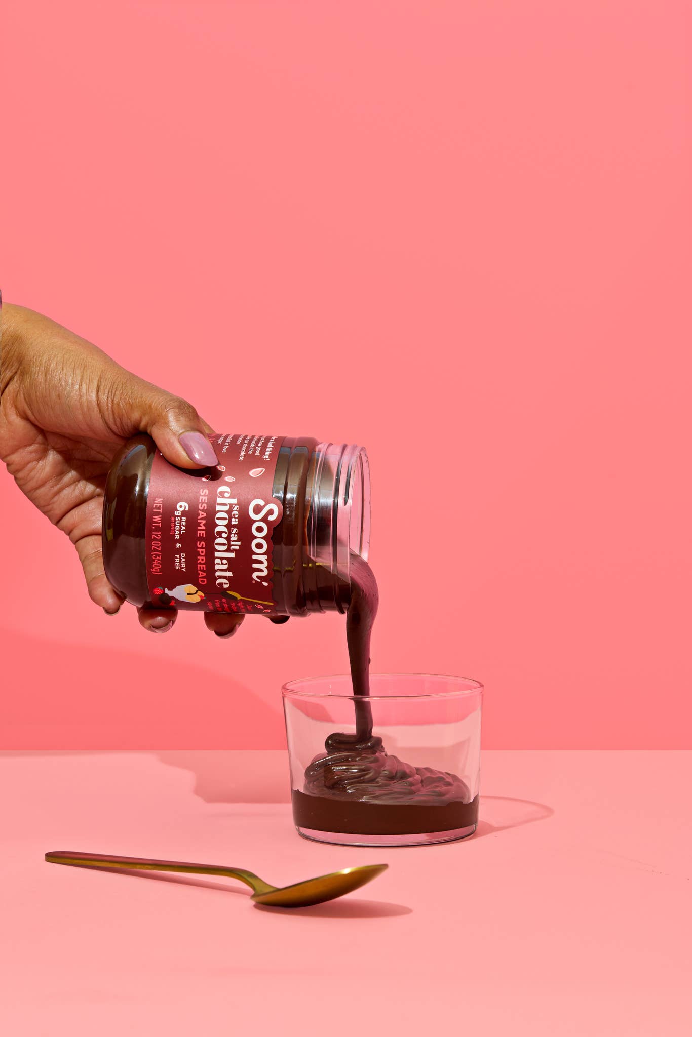 Soom Foods - Wholesale Nut Butter - Chocolate Sea Salt Sesame Spread 4