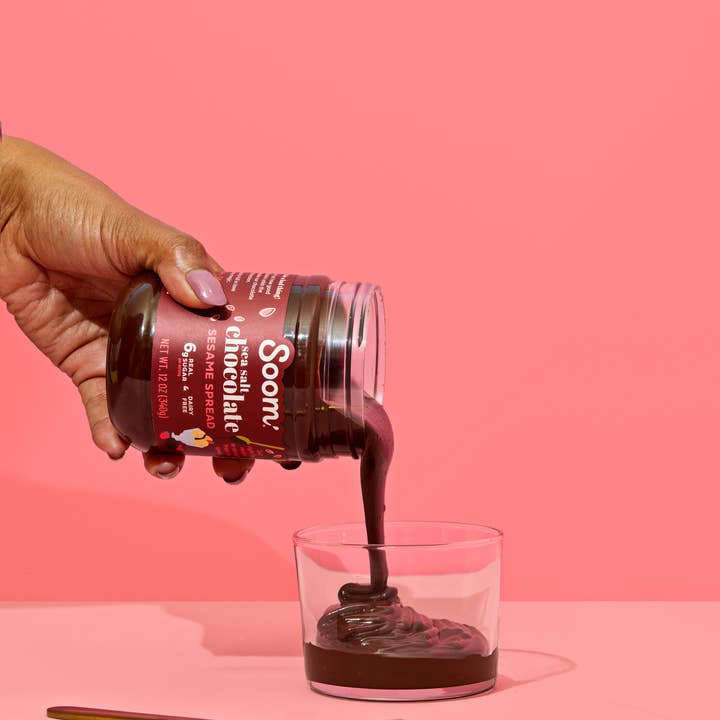 Soom Foods - Wholesale Nut Butter - Chocolate Sea Salt Sesame Spread 4
