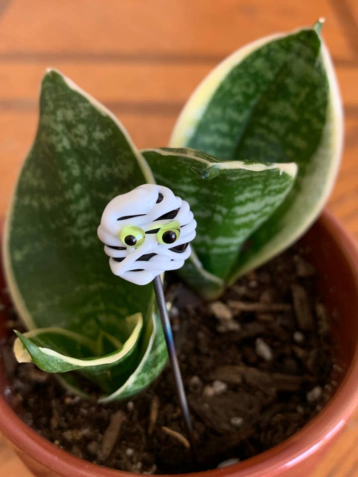 Mummy Plant Stick for wholesale by Annie Did It!