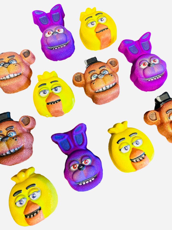 5 night bear bath bomb for wholesale by Flaming desserts