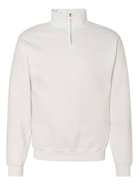 Sweat-shirt à col officier quart de zip JERZEES® Nublend pour la vente par Radyan