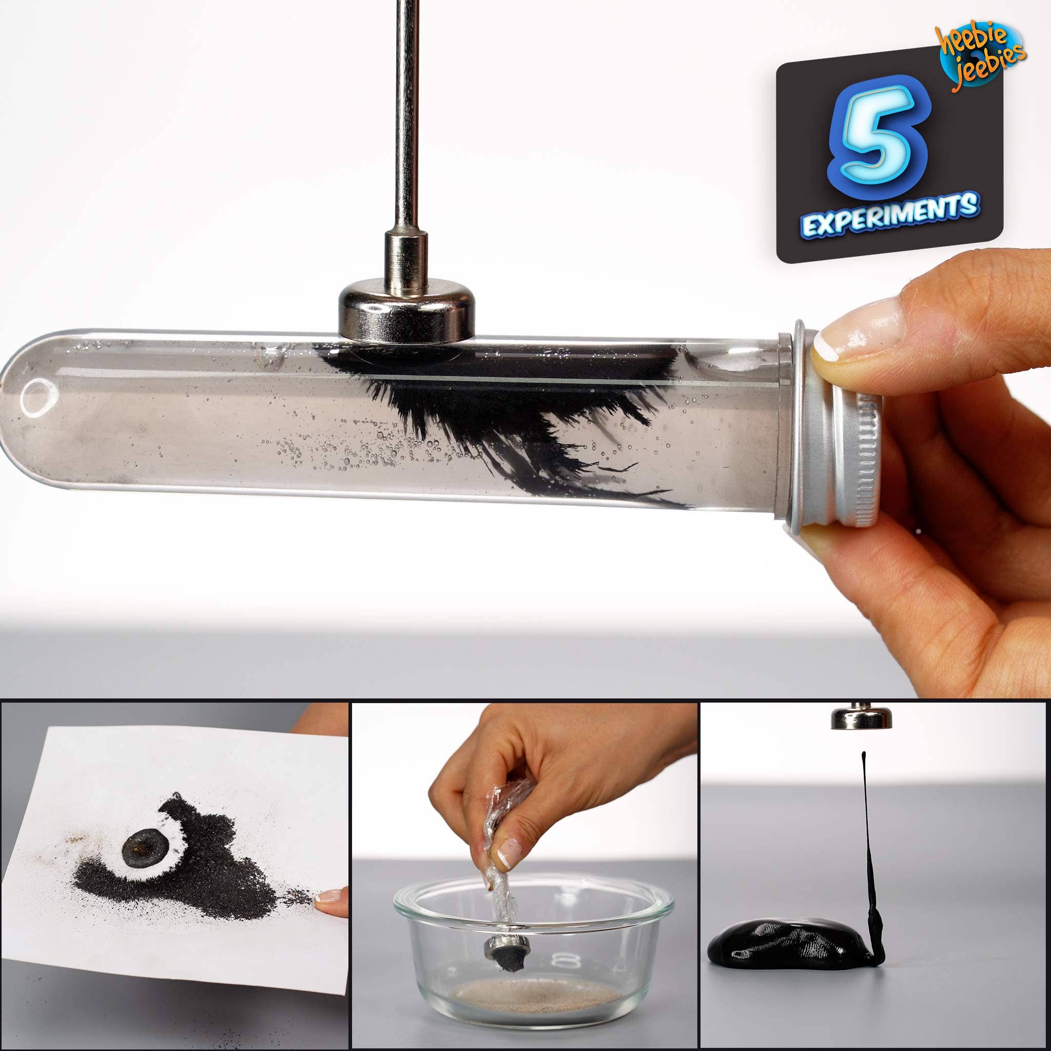 Heebie Jeebies USA - Wholesale Toy Set - Kids - Ferro Fluid Lab Magnetic Chemestry5