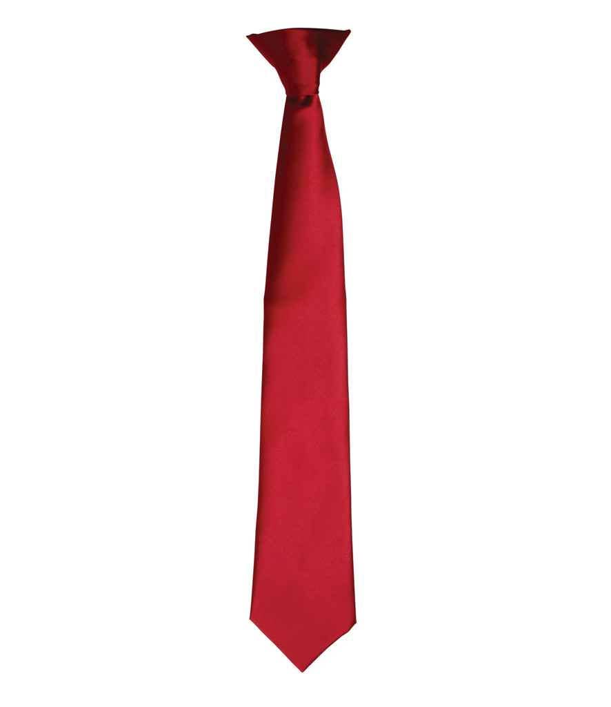 Pierre Francis – wholesale Necktie – Men’s – Premier - 'Colours' Satin Clip Tie3