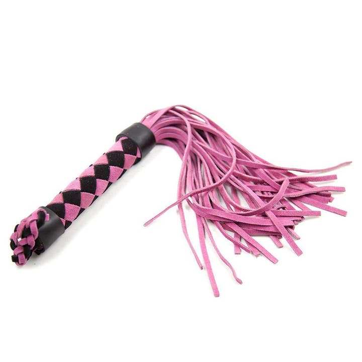 Plesur Body Products - Wholesale Sex Toy - Flogger - Leather 15.5"