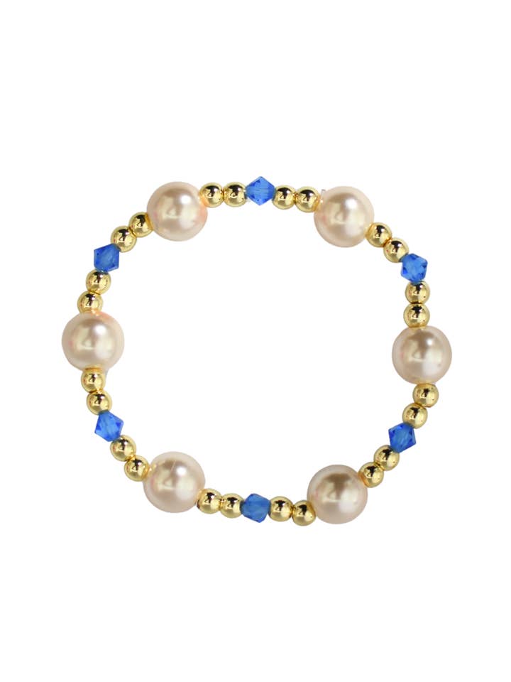 La Lanie- Bleue pour la vente par Coco's Beads and Co