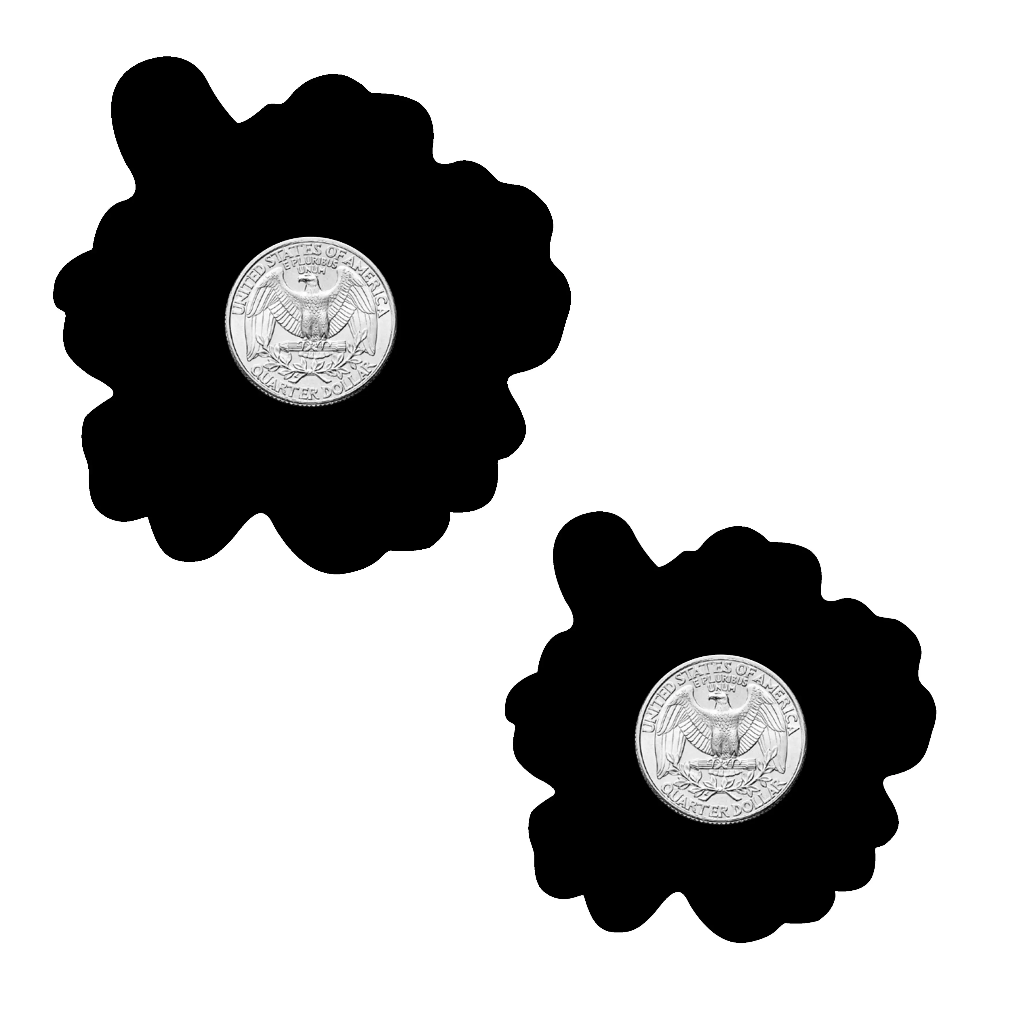 Niptees - Wholesale Nipple Pasties - Women's - Colorful Hibiscus Flower Nipple Cover Pasties 9