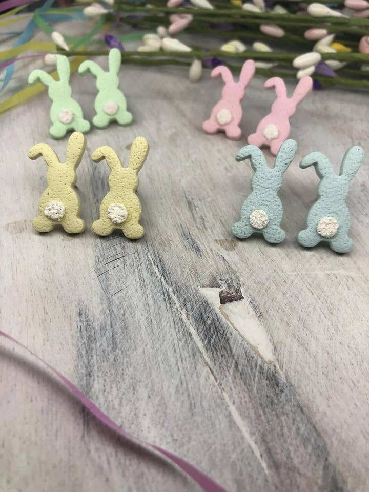 Cotton Tail Bunny for wholesale by Buzzy bee clay