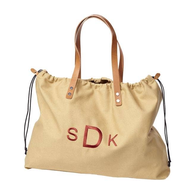 Clava Wanderlust Oversized Canvas Tote för wholesale av Clava Leathergoods and Accessories