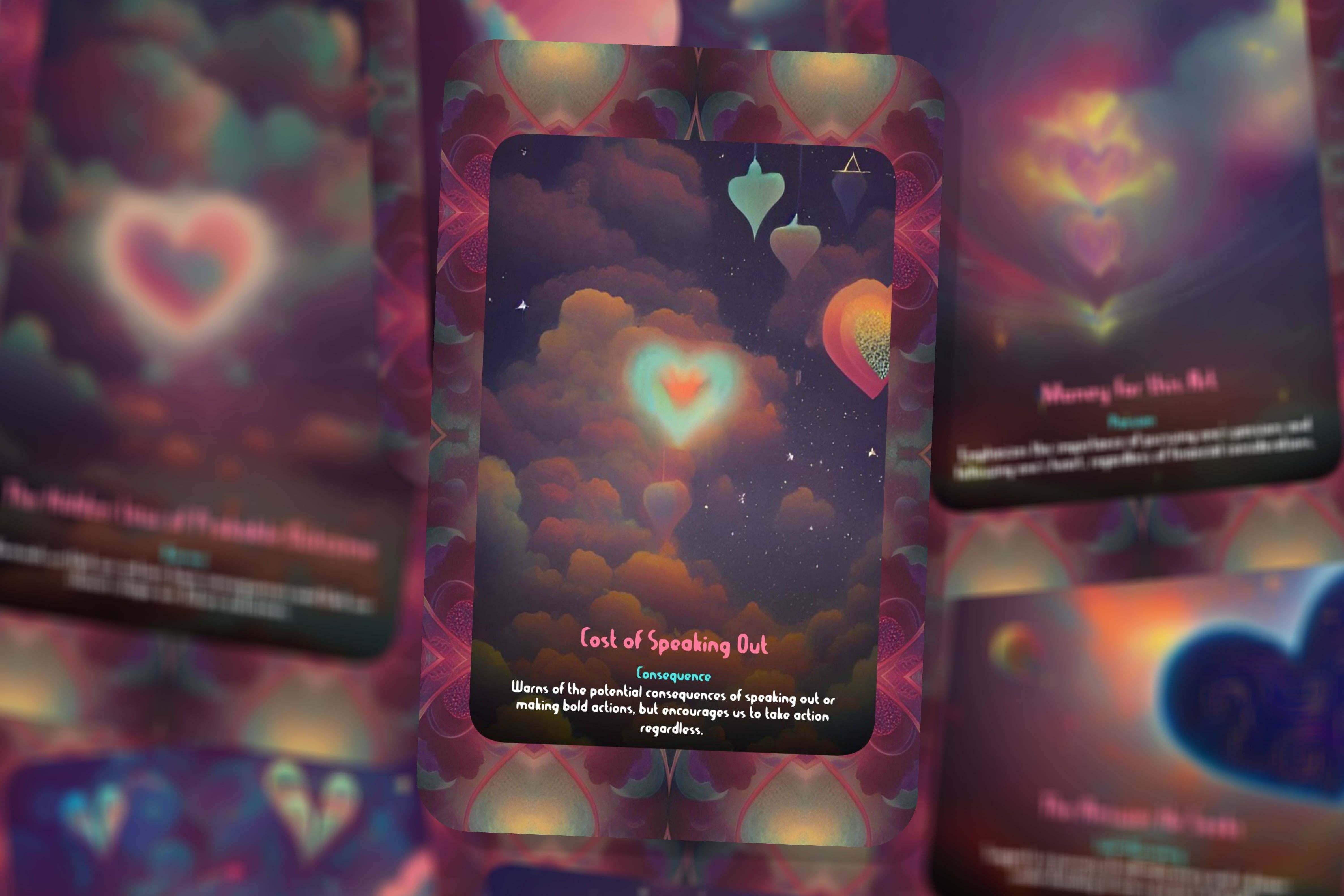 Ibiza Tarot USA – wholesale Tarot cards – The Shape of my Heart - Oracle Cards1