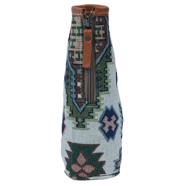 Trio bierpinthouder van canvas en leer voor wholesale door Hopofly Bags