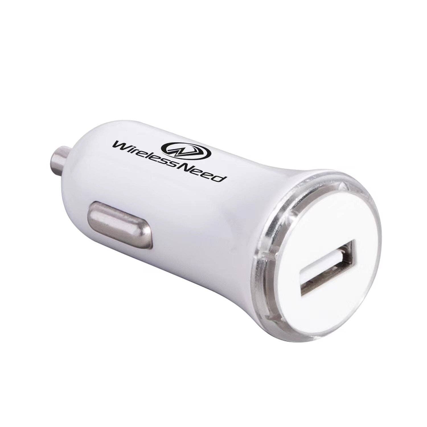 WirelessNeed - Wholesale Portable Charger - Car Adapter Single USB 2.1A1