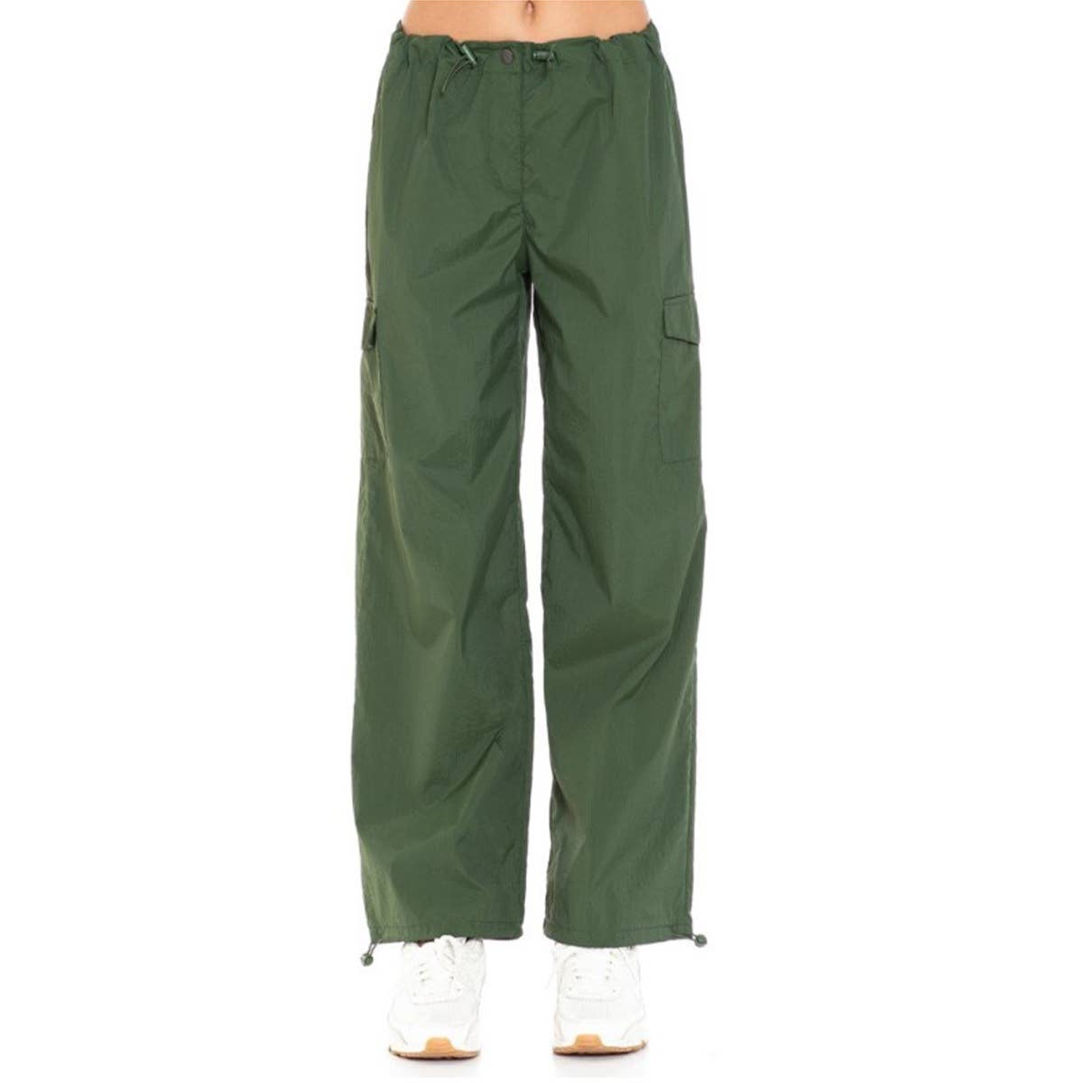 Timeless – wholesale Pants – Women's – NYLON WIDE LEG PARACHUTE PANTS7