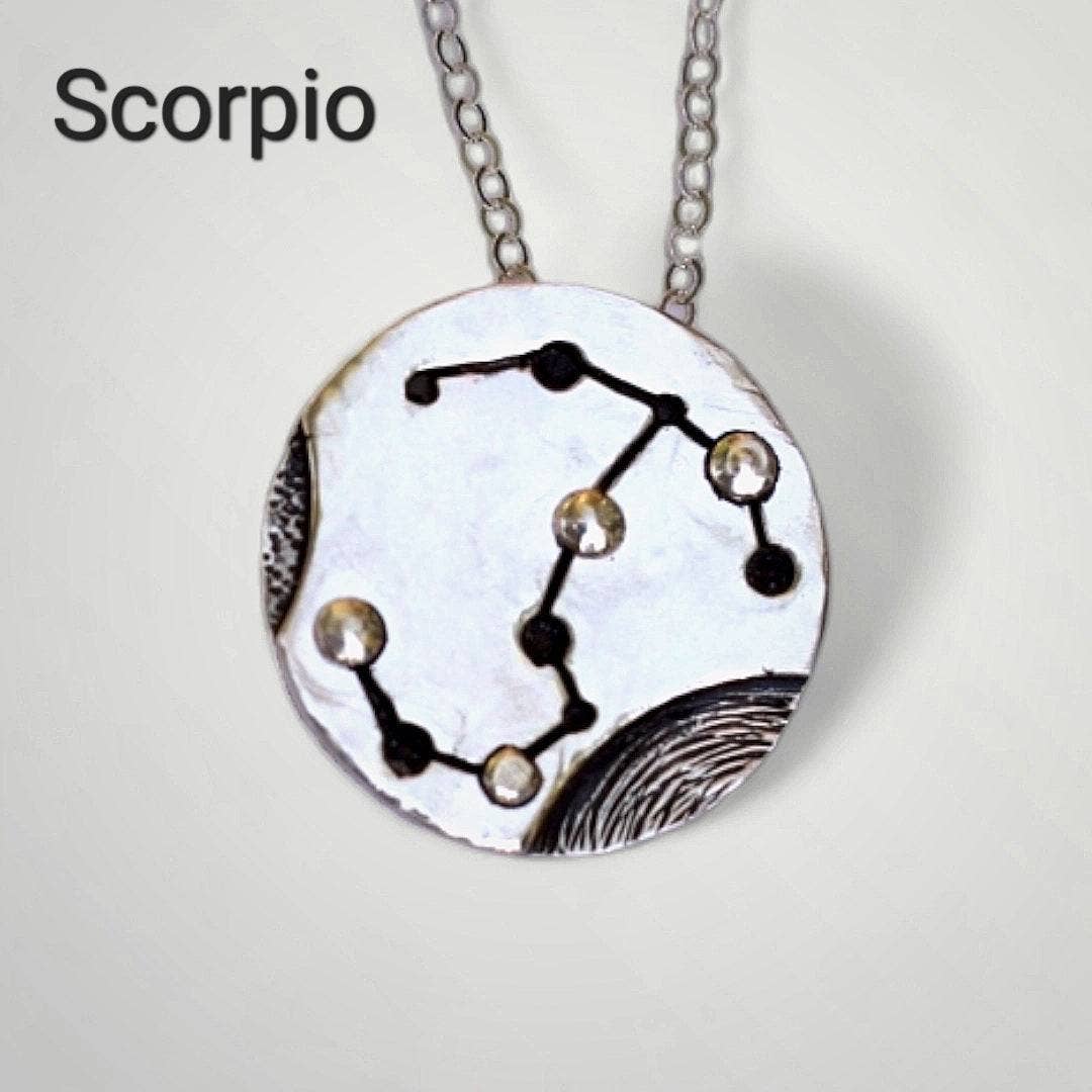 Jaclyn Nicole - Wholesale Pendant/Charm Necklace - Written In The Stars Zodiac Pendant8