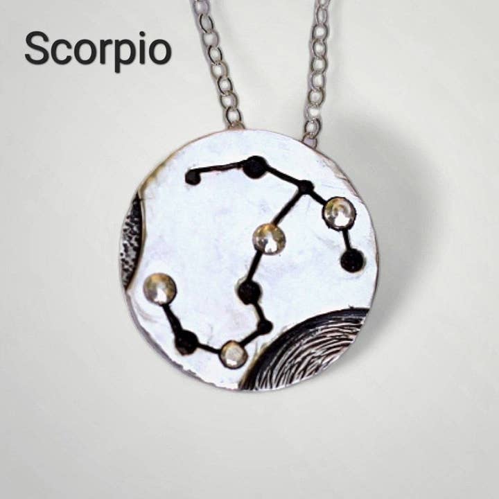 Jaclyn Nicole - Wholesale Pendant/Charm Necklace - Written In The Stars Zodiac Pendant8