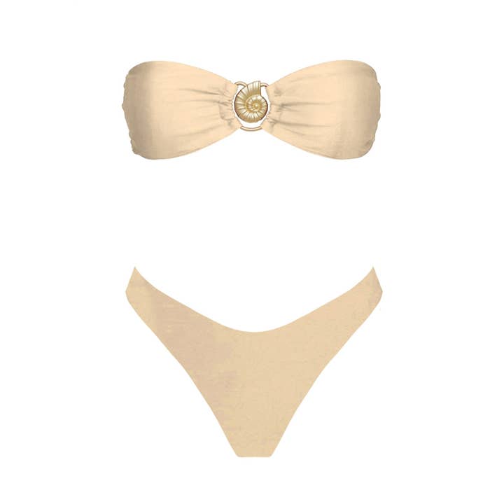 Ensemble Bikini Soirée en Bord de Mer pour la vente par Sundaze Brunch