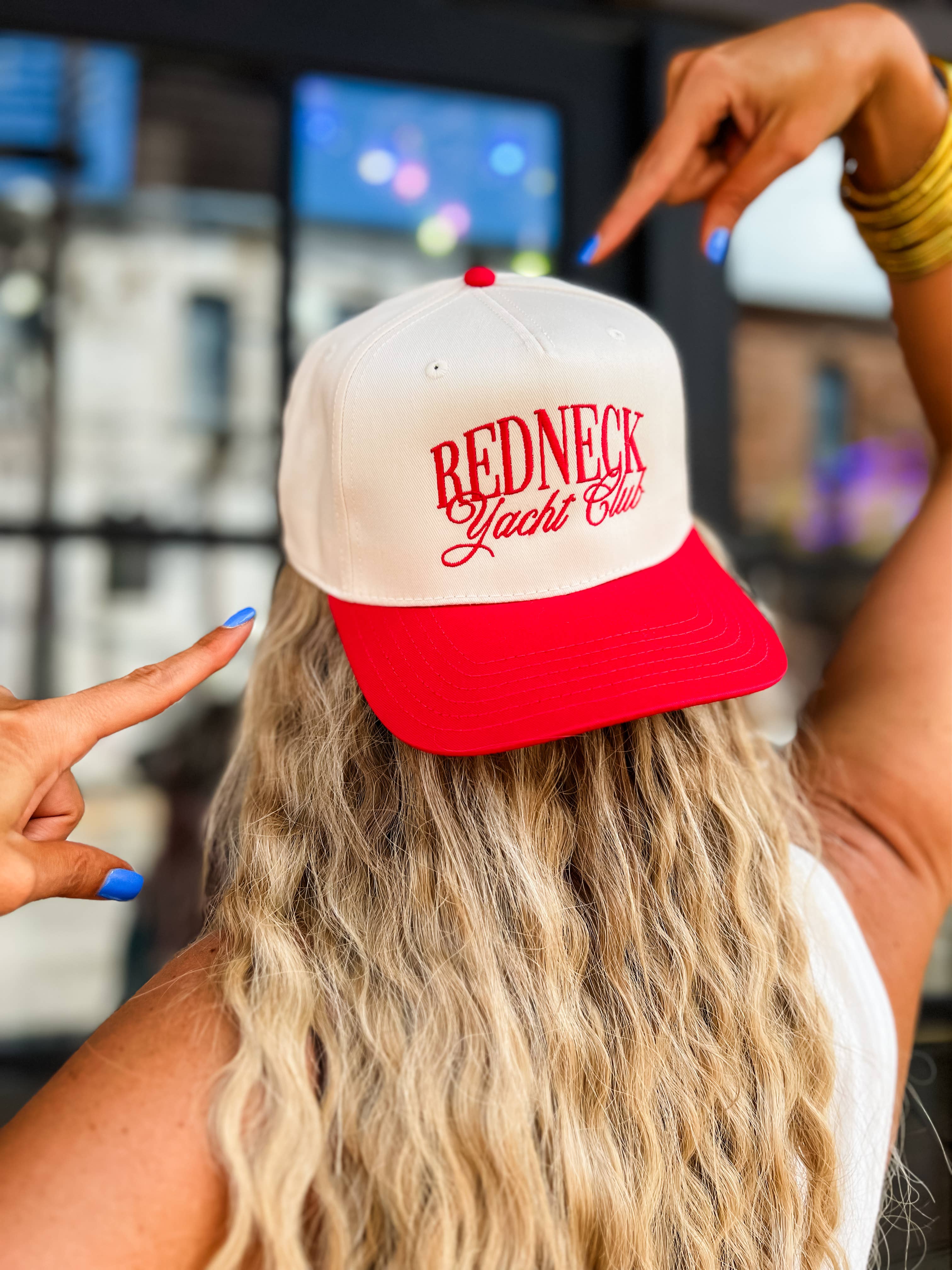 Pierce + Pine - Wholesale Baseball cap – Women's - Redneck Yacht Club Cap