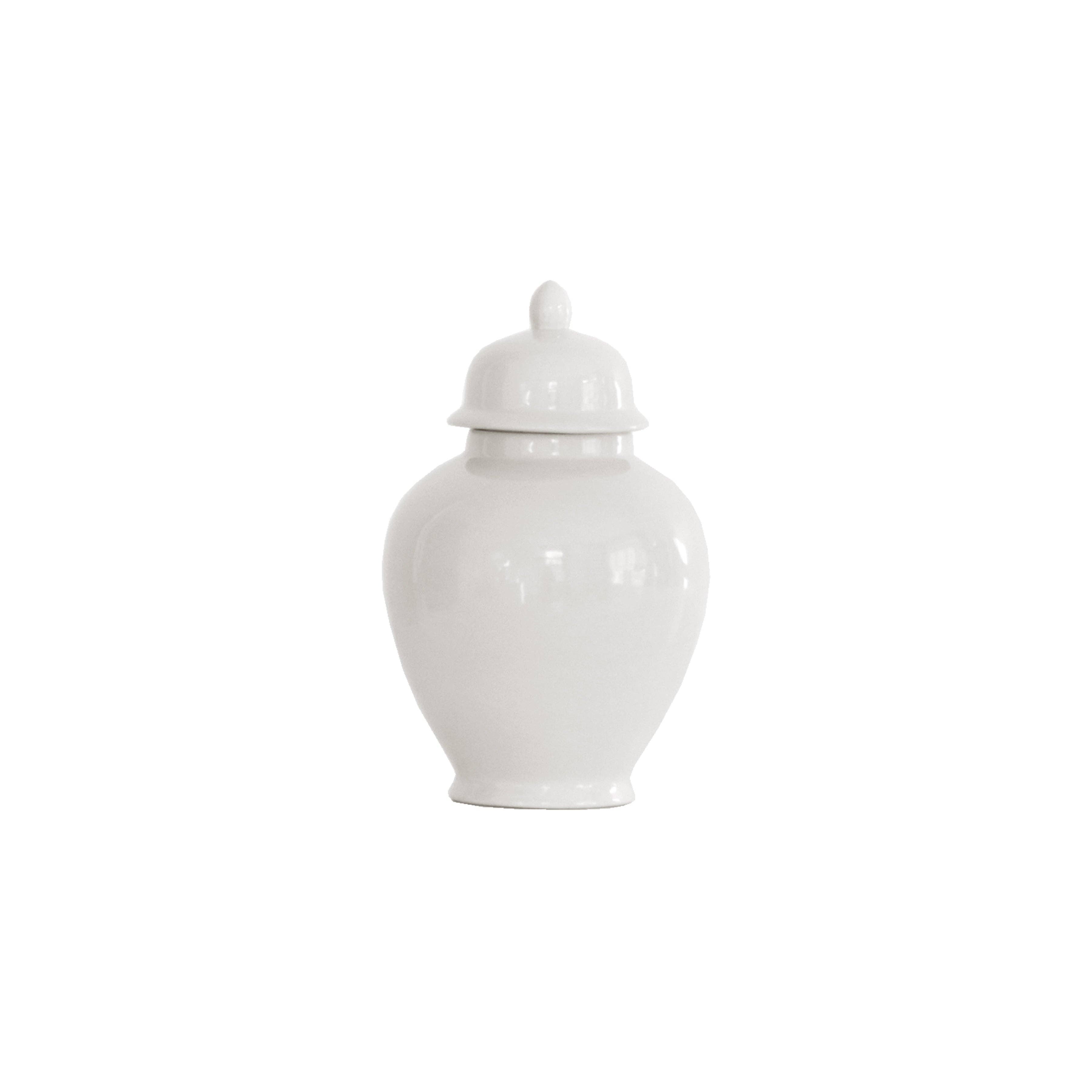 Lo Home | Ruby Clay - Wholesale Decorative jar - White Ginger Jars0
