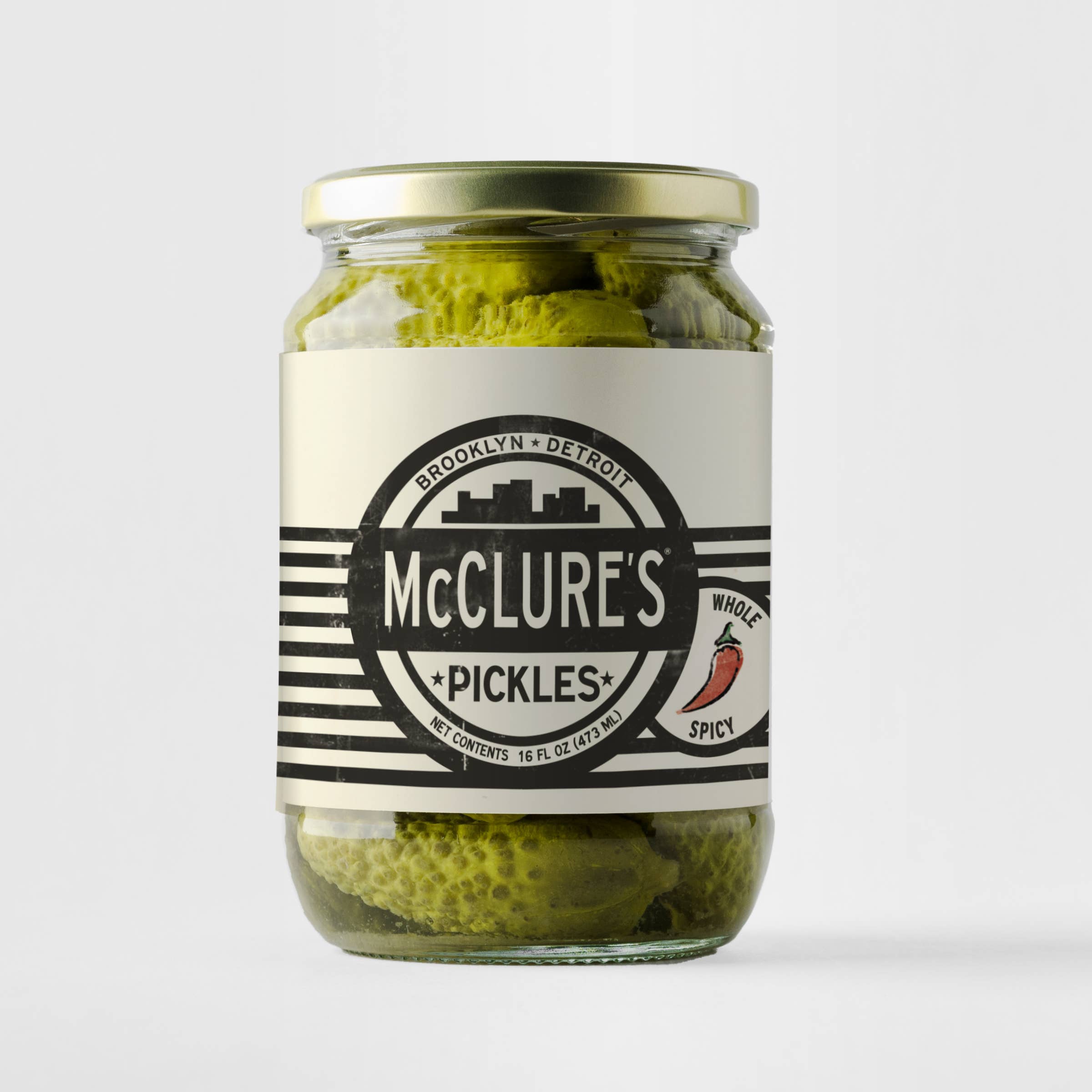 McClure's - Wholesale Pickled vegetables - McClure's Spicy Dill Whole Pickles