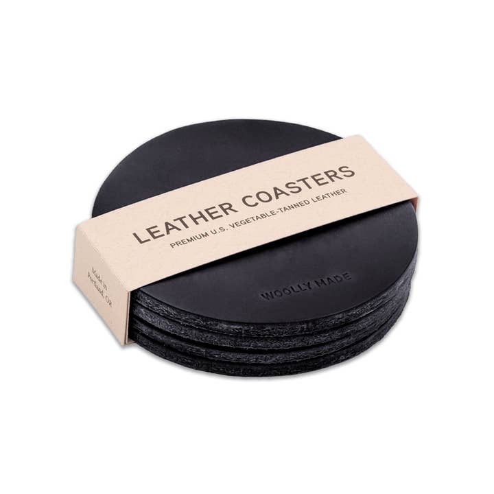 Woolly Made - Wholesale Coasters - Leather Coasters13