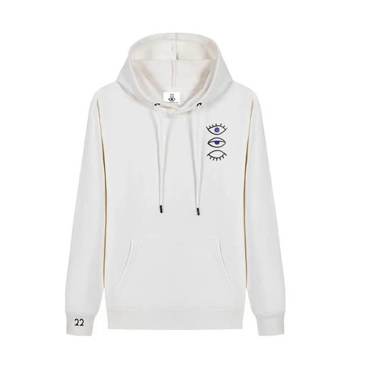 SACHA CLOUD SWEATER WHITE UNISEX for wholesale by 22 Jewelry