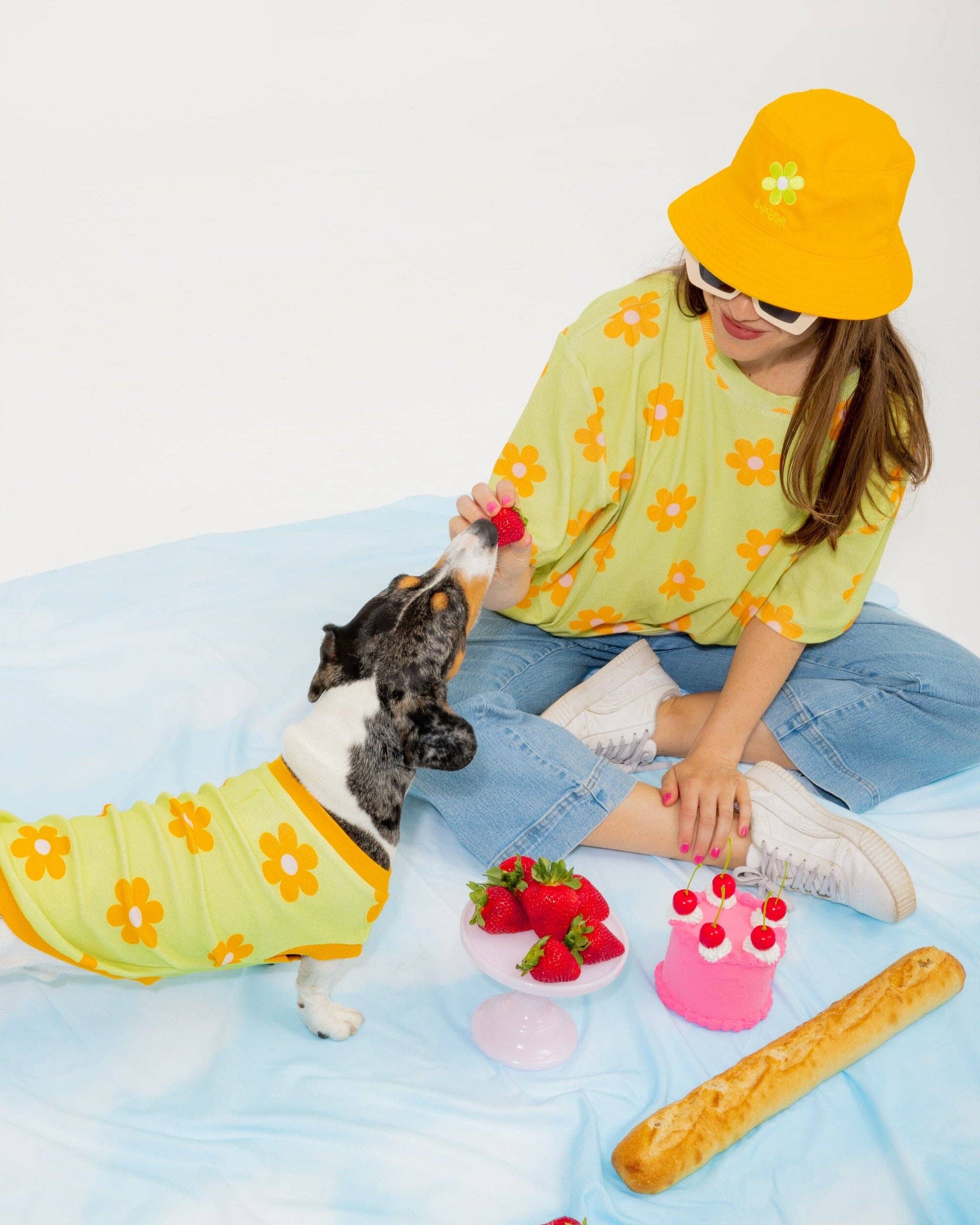 Sunbean - Wholesale T-Shirt - Women's - Flower Power Human Oversized T-shirt3