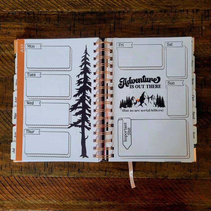 DIYxe - Wholesale Planner - Seize The Fucking Day Undated Sweary Planner | Day Planner6
