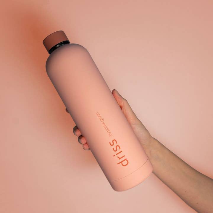 porter green | style + sustainability - Wholesale Water bottle - Terra + Peach |Driss| Insulated Stainless Steel Water Bottle4