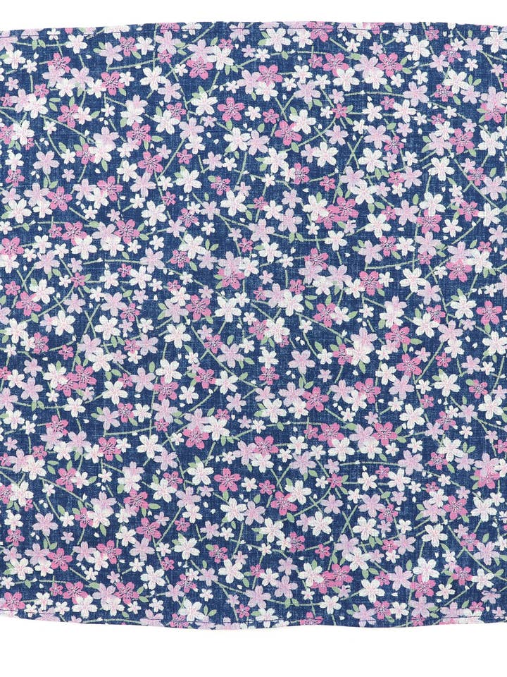 Little Sakura Pocket Square for wholesale by Olaf Olsson