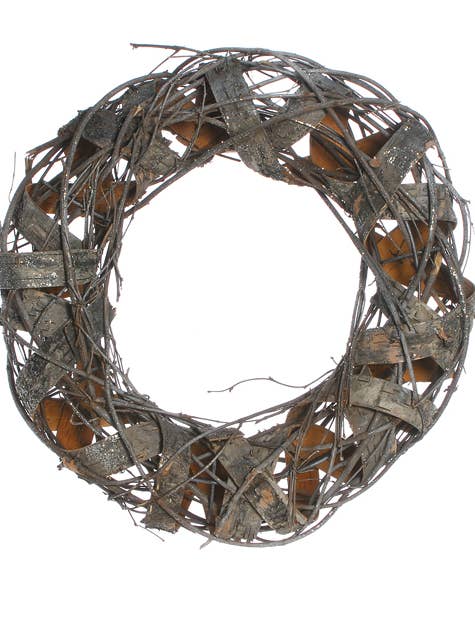 Corona con purpurina 30 cm VE 2 para venta al por mayor de Baden Collection