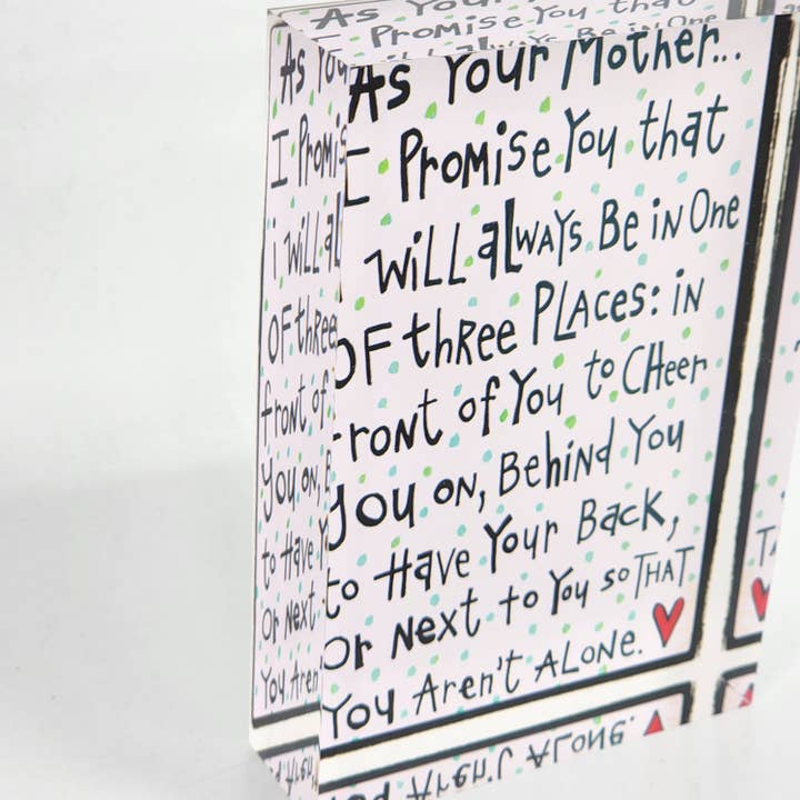 Julie Abbott Art - Wholesale Art Print - As Your Mother Acrylic Block1