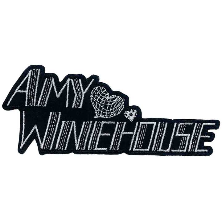 4.25" Patch - Amy Winehouse - Hearts - Soul Jazz Music for wholesale by Square Deal Recordings & Supplies
