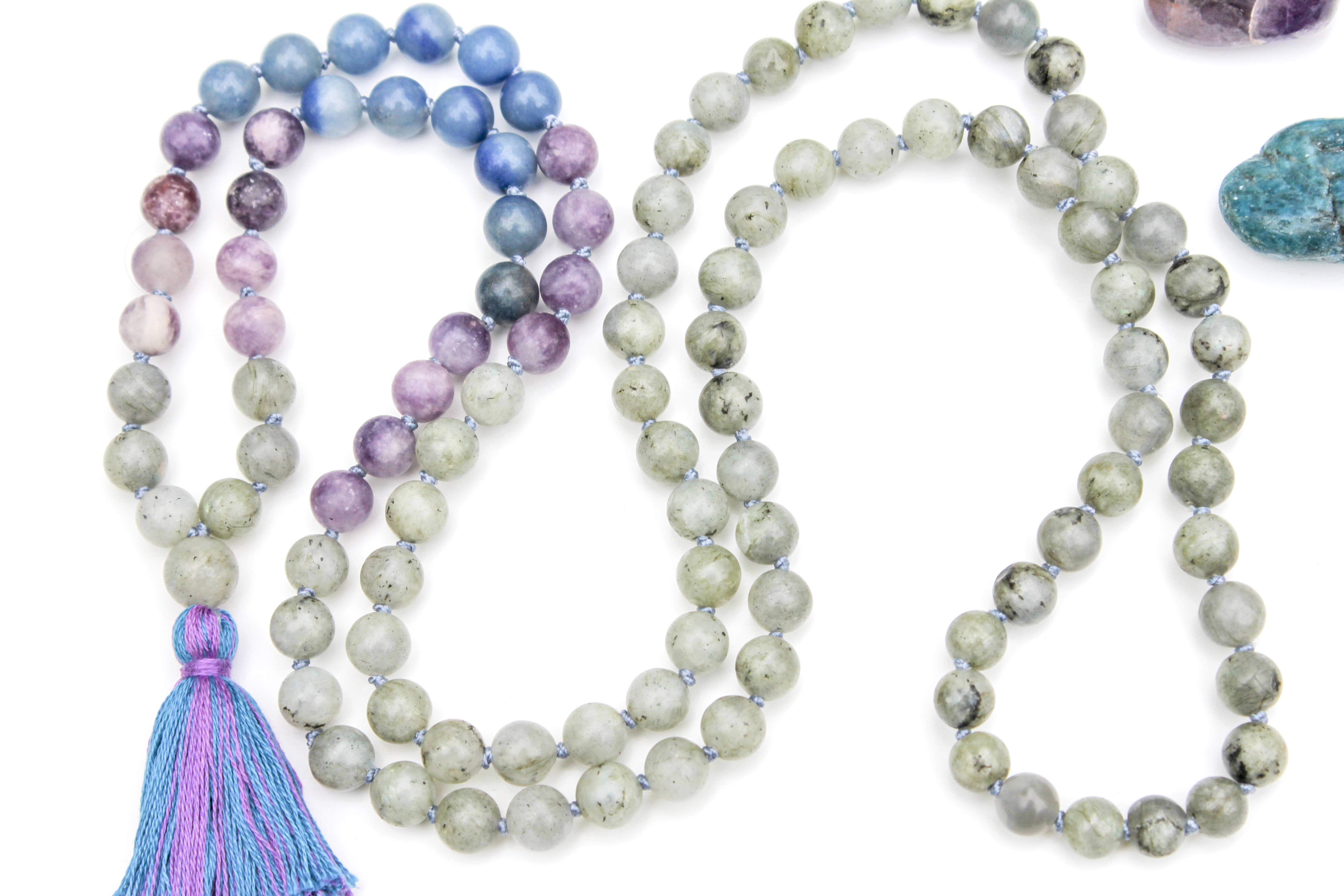 MadeByTheMoonchild - Vendita all'ingrosso Collane a grani - Spiritual Gangsta Mala | Guida intuitiva e pace interiore4