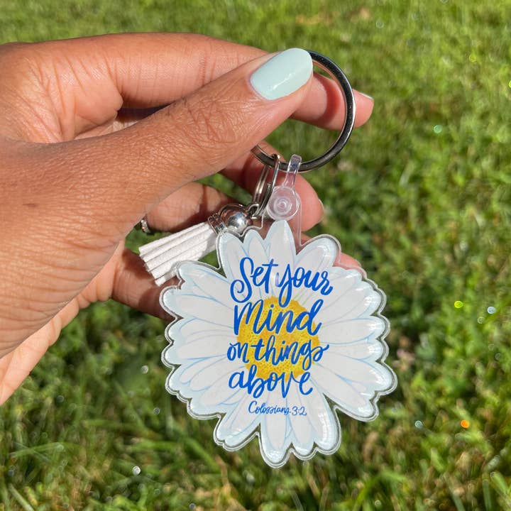EverElling - Wholesale Keychain - Women's - Set Your Mind On Things Above Keychain0
