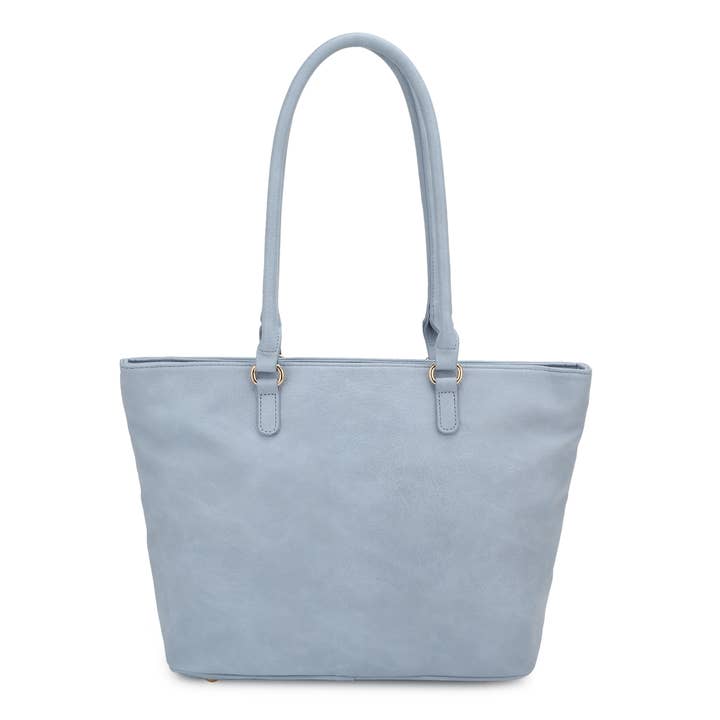 KAYLA+AVA – Großhandel Tragetasche – Damen – Alyssa Slouchy Tragetasche, lässig, Whipstitch, silberne Hardware7