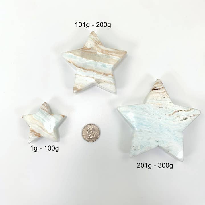 Rock Paradise – wholesale Andlig sten/kristall – Karibiska kalcitkristallblå aragonitstjärnor efter vikt1