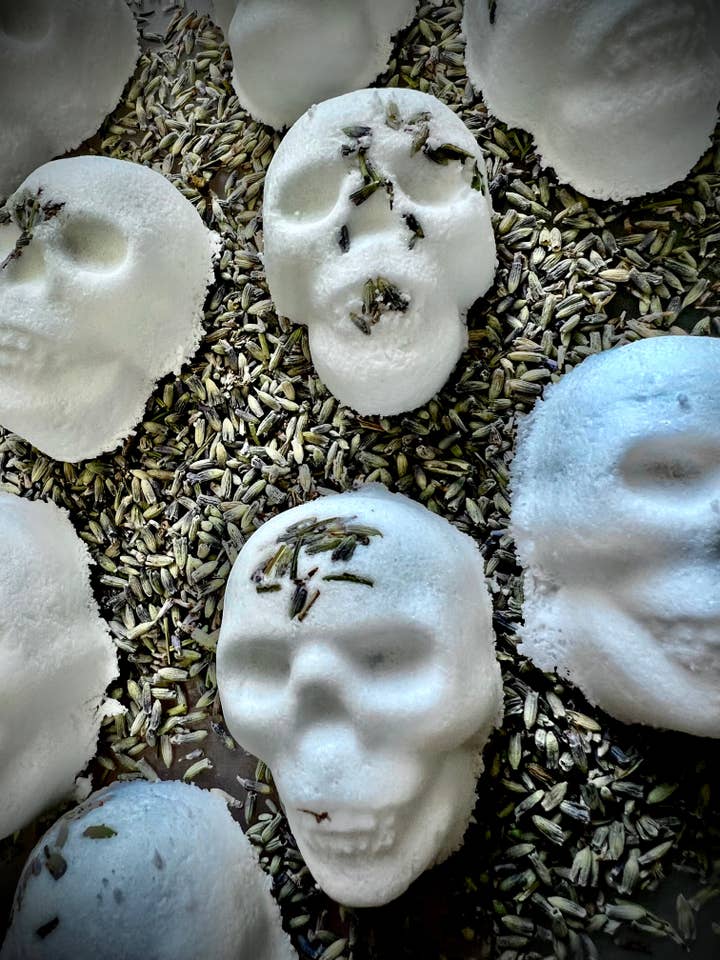 Lavender Shower Steamers for wholesale by Man on the Moon Mystics