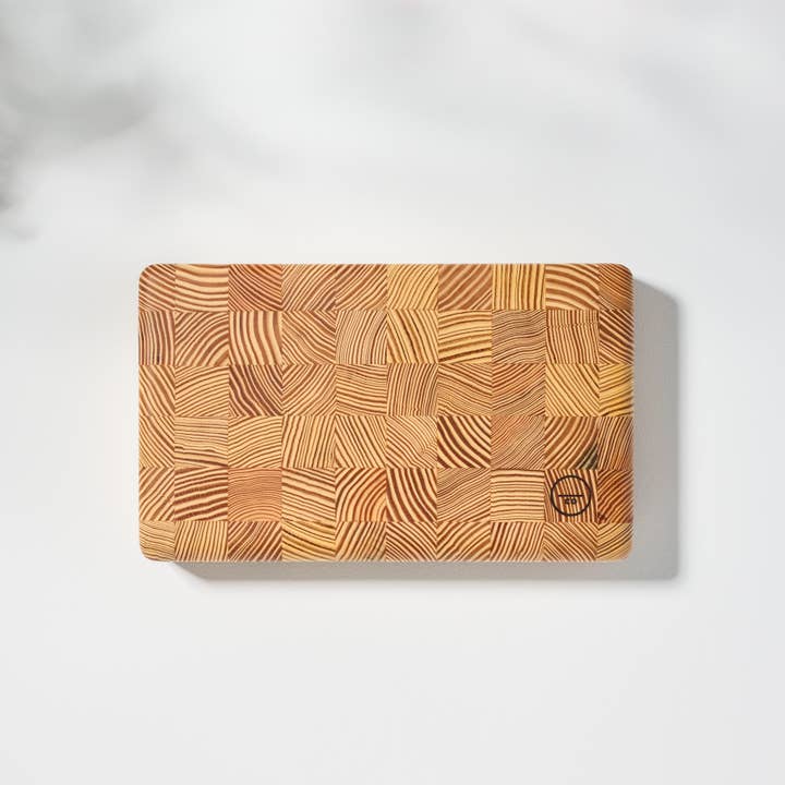 Untitled_Co – wholesale Cutting board – End Grain Cutting Board in Southern Yellow Pine - Jasper