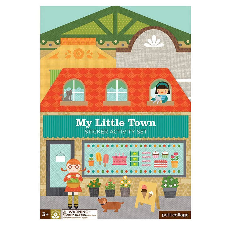 Chronicle Books - Wholesale Sticker - Kids & Baby - My Little Town Sticker Activity Set