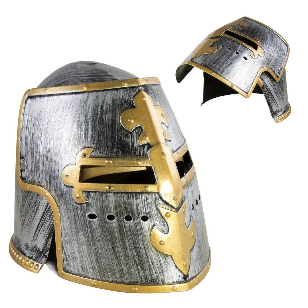 P'tit Clown – Großhandel Kostüm – Herren – Mittelalterlicher Ritterhelm für Erwachsene5