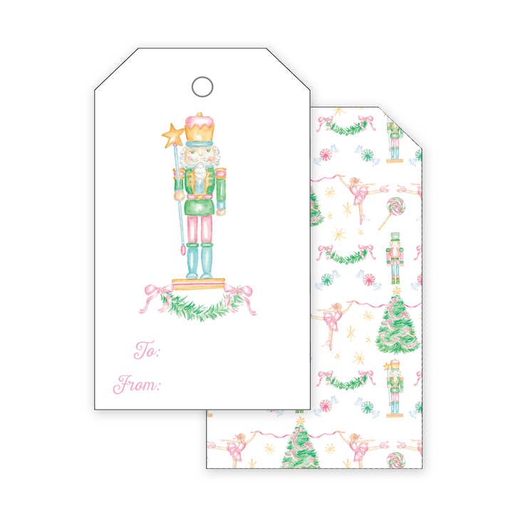 Land of Sweets Nutcracker Gift Tags for wholesale by Pearly Gates Designs