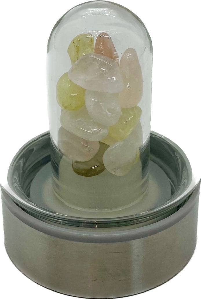 chakra-chic.com - Wholesale Water Bottle - Crystal Elixir Gemstone Water Bottle 16 oz with Carry Strap15