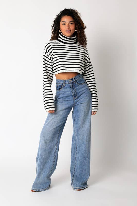 Olivaceous - Wholesale Knit Sweater - Women's - Marley Sweater1