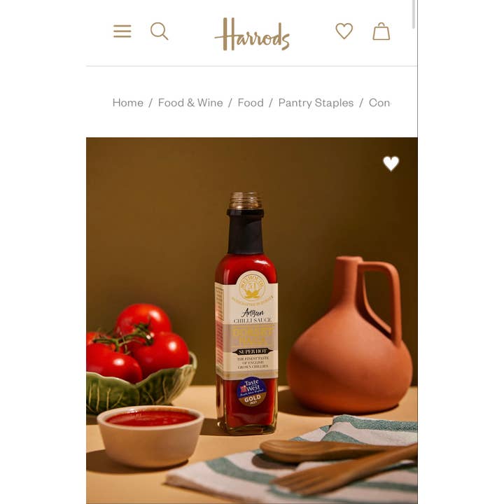 Weymouth 51 Hot Sauces - Venta al por mayor Salsas picantes - Salsa de chile superpicante vegana fermentada Dorset Naga 220 ml3