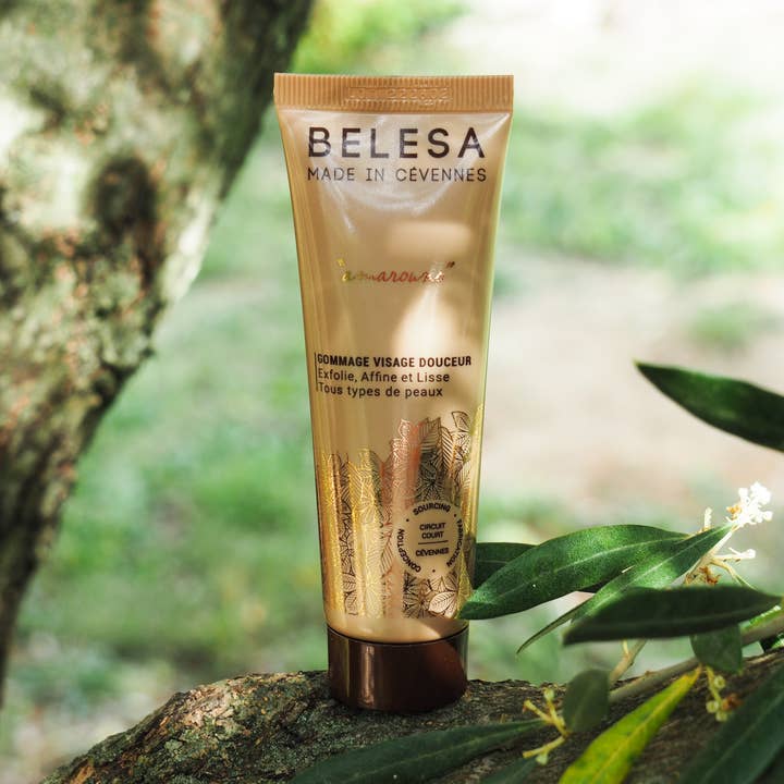 La Petite Cevenole „Amarouno“ Sanftes Peeling – 50 ml für den Großhandel von Belesa Made in Cévennes