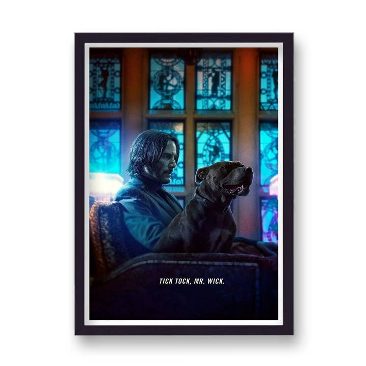 Cartaz de filme alternativo de John Wick 3 Parabellum V8 por atacado de Gallery Print and Art
