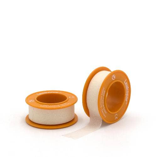 Beautyexpert-shop – wholesale Fake lash applicator – Leukopor® - fixing tape, micropore adhesive tape 1.25 cm x 5 m (white)3