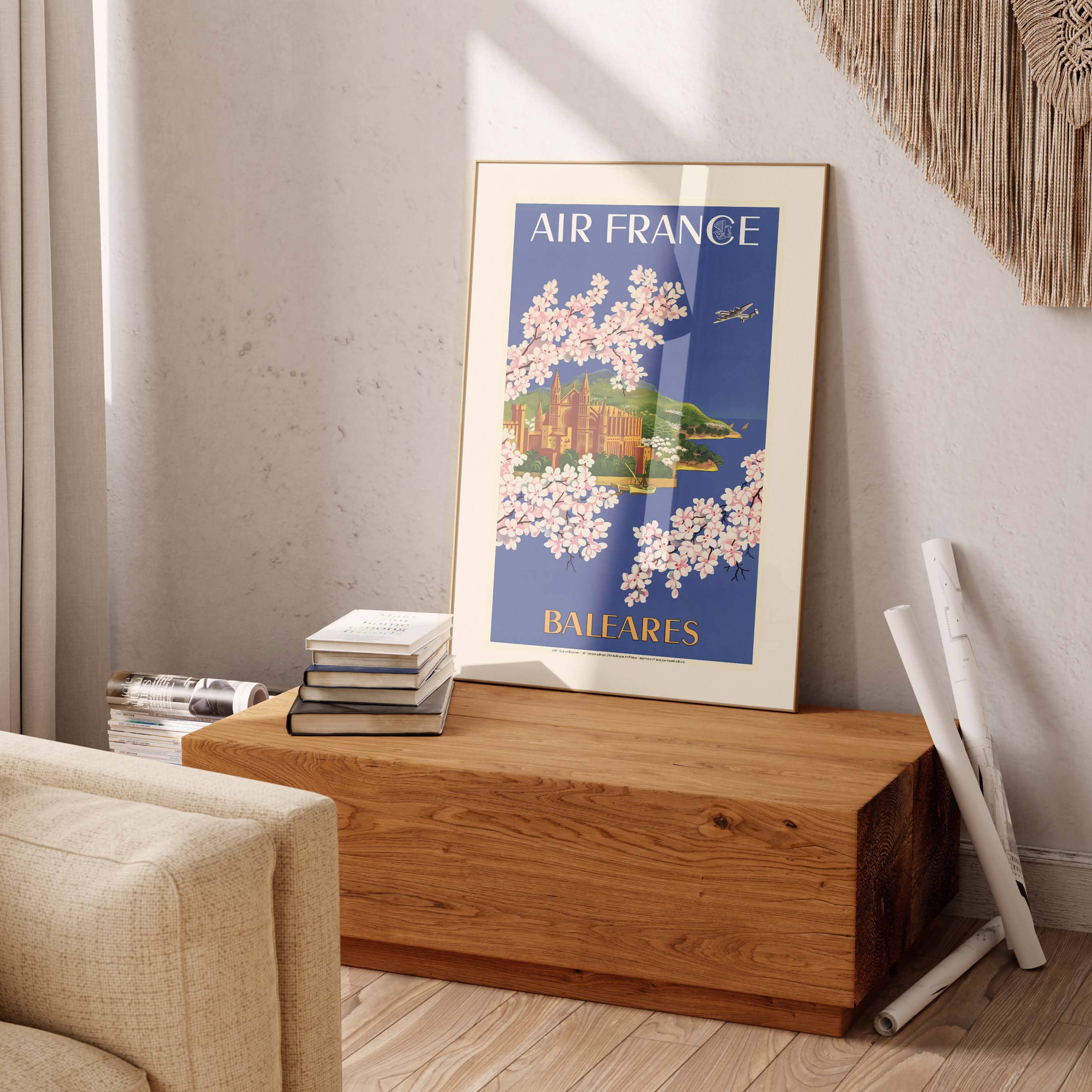 Oneart - Wholesale Poster - Air France Poster / Balearic Islands - AFL00515